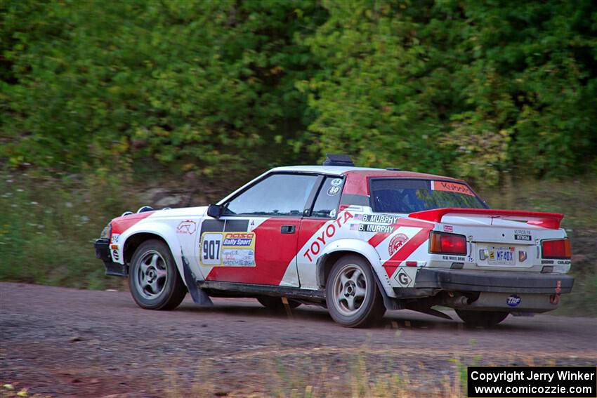 Bryce Murphy / Braxton Murphy Toyota Celica GTS on SS6, Norway North.