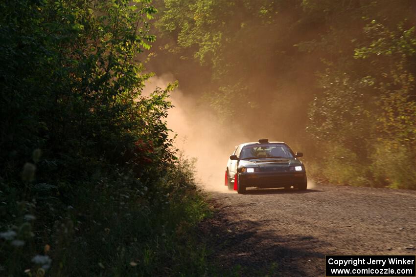 Maegan Burkart / Bryce Proseus Honda CRX Si on SS6, Norway North.