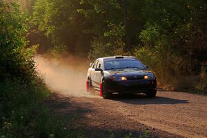 Gary Klein / Sam Strickhouser Saturn Ion Redline on SS6, Norway North.
