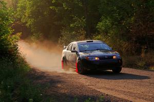 Gary Klein / Sam Strickhouser Saturn Ion Redline on SS6, Norway North.
