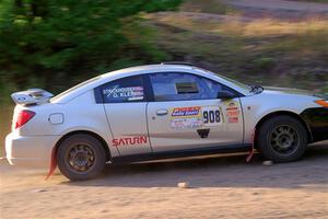 Gary Klein / Sam Strickhouser Saturn Ion Redline on SS6, Norway North.