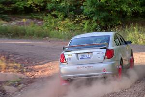 Gary Klein / Sam Strickhouser Saturn Ion Redline on SS6, Norway North.
