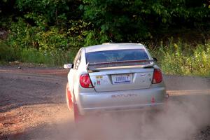 Gary Klein / Sam Strickhouser Saturn Ion Redline on SS6, Norway North.