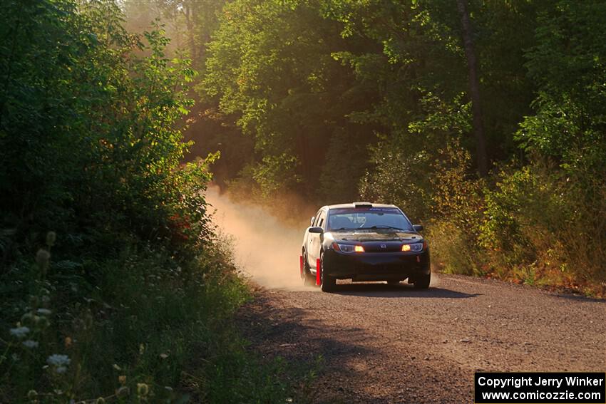 Gary Klein / Sam Strickhouser Saturn Ion Redline on SS6, Norway North.