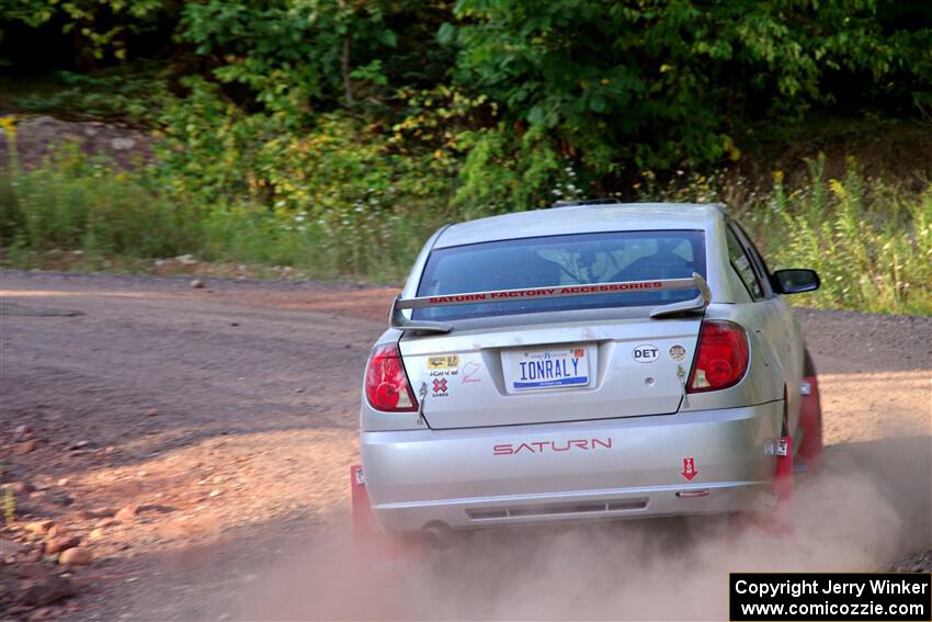 Gary Klein / Sam Strickhouser Saturn Ion Redline on SS6, Norway North.
