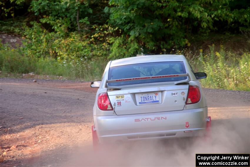 Gary Klein / Sam Strickhouser Saturn Ion Redline on SS6, Norway North.