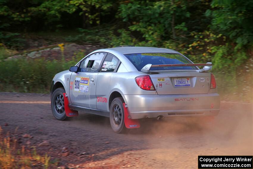 Gary Klein / Sam Strickhouser Saturn Ion Redline on SS6, Norway North.