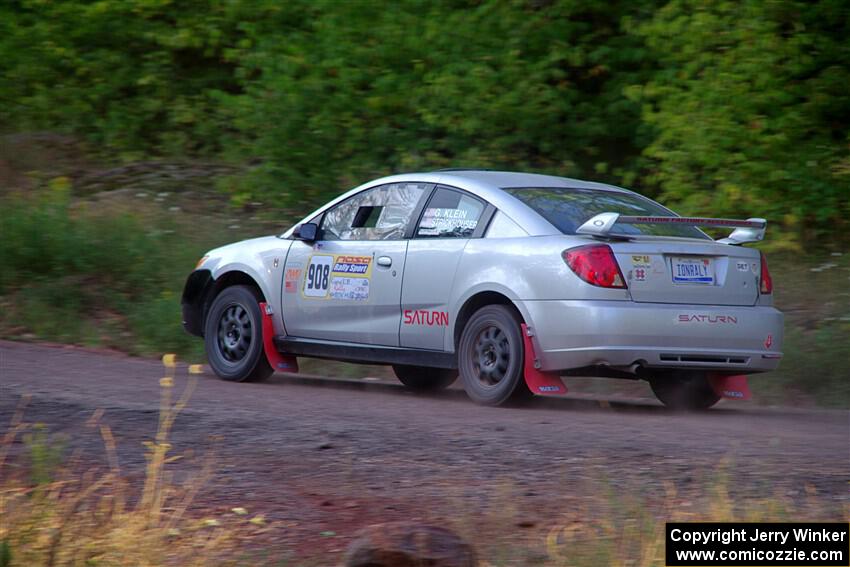 Gary Klein / Sam Strickhouser Saturn Ion Redline on SS6, Norway North.