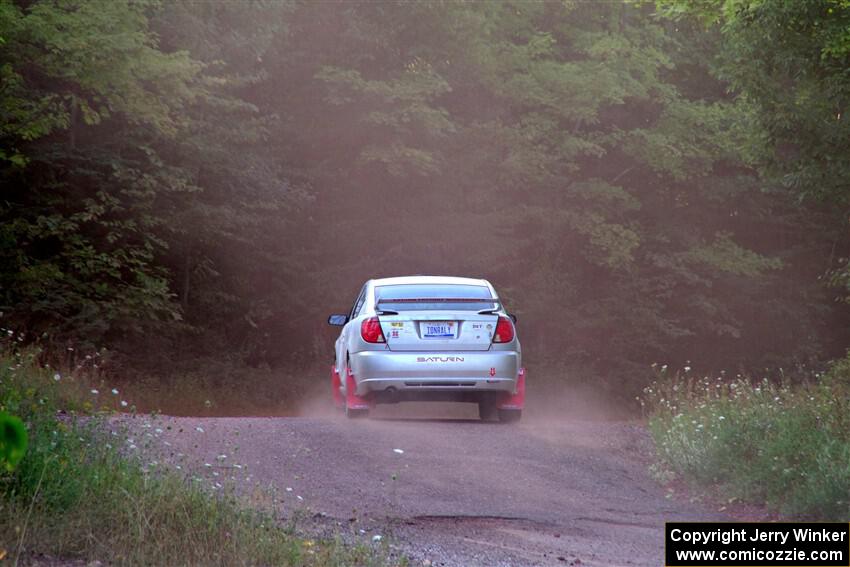 Gary Klein / Sam Strickhouser Saturn Ion Redline on SS6, Norway North.