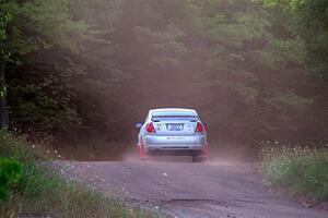 Gary Klein / Sam Strickhouser Saturn Ion Redline on SS6, Norway North.