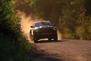 A RAM 1500 pickup sweeps SS6, Norway North.