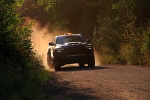 A RAM 1500 pickup sweeps SS6, Norway North.