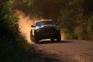 A RAM 1500 pickup sweeps SS6, Norway North.