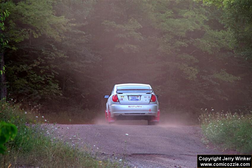 Gary Klein / Sam Strickhouser Saturn Ion Redline on SS6, Norway North.