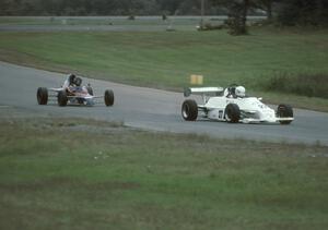 Bob Stocker II's Mondiale 85 Formula Continental and George Anderson's Swift DB-1