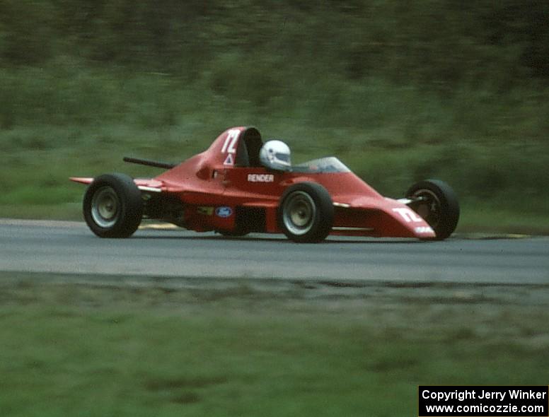 Jim Render's Van Diemen RF85 Formula Ford