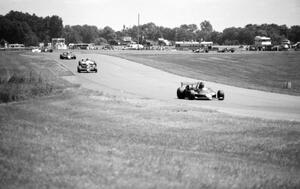 Lap 1 of the Formula Atlantic race.