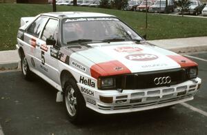 Bruno Kreibich / Clark Bond Audi Quattro at Parc Expose.