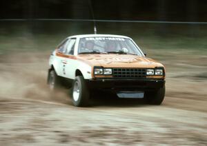 Dan Gilliland / Betty Ann Gilliland at the fairground super special stage in their Open class AMC Eagle. They DNF'ed.