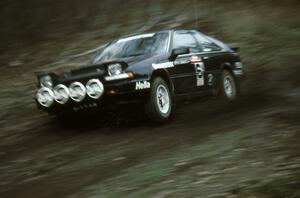 Steve Nowicki / Dave Stone DNF'ed in their Group A Nissan 200SX later in the event.