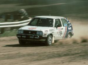 Nelson Shepard / Tom Burgess in their P class VW GTI.