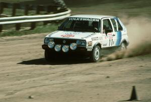 Guy Light / Jimmy Brandt in their P class VW GTI.