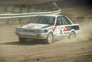 Chad DiMarco / Ginny Reese in their Subaru 4WD Turbo.