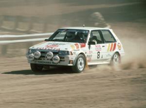 Scott Child / Steve Laverty in their Gr. A Toyota FX-16.