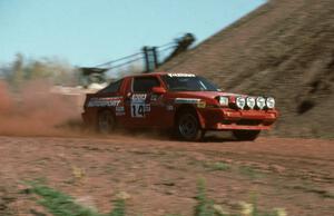 David Lapham / Susan Ferretti in their Prod. GT Mitsubishi Starion at the mine stage.