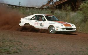 Dan Gilliland / Betty-Ann Gilliland in their Dodge Shelby.