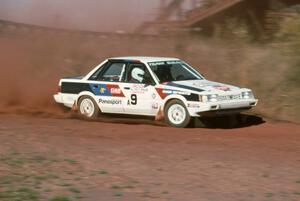 Chad DiMarco / Ginny Reese in their Subaru 4WD Turbo.