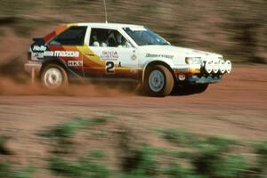 Rod Millen / Harry Ward in their Gr. A Mazda 323GTX.