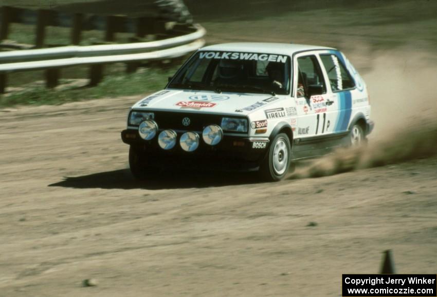 Guy Light / Jimmy Brandt in their P class VW GTI.