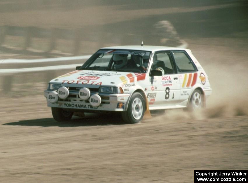Scott Child / Steve Laverty in their Gr. A Toyota FX-16.