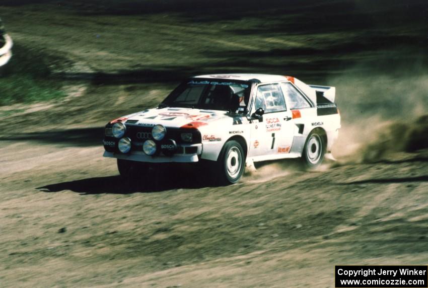 John Buffum / Tom Grimshaw Audi Quattro Sport Coupe.