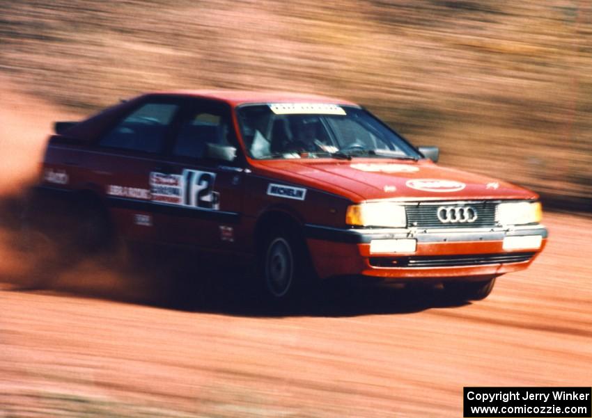 Paul Choinere / Scott Weinheimer in their P Class Audi Quattro.