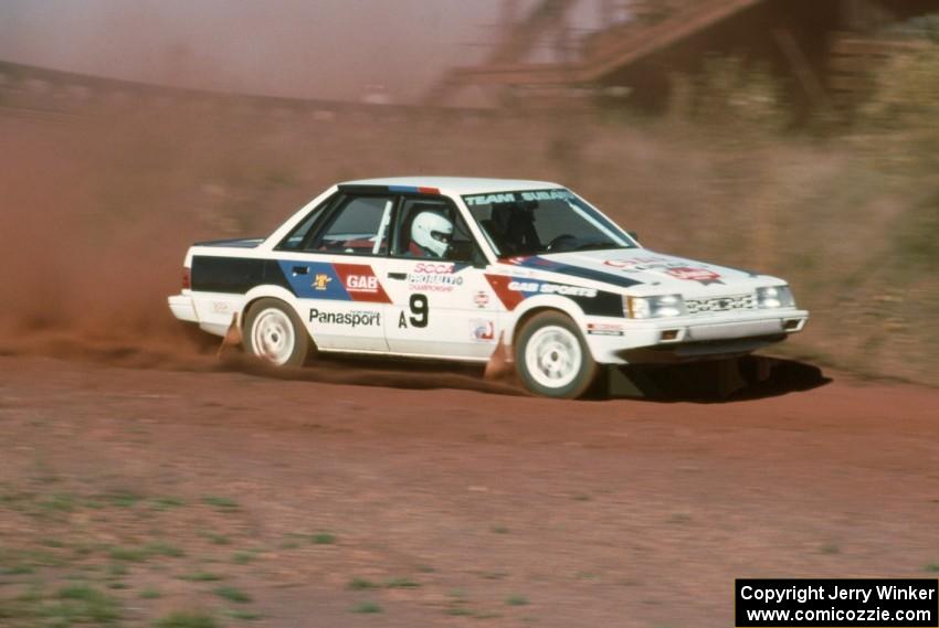 Chad DiMarco / Ginny Reese in their Subaru 4WD Turbo.