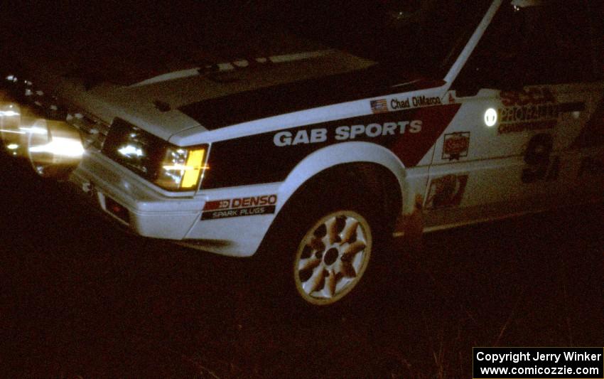 Chad DiMarco / Ginny Reese in their Subaru 4WD Turbo.