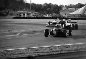 Mondiale Formula SAABs battle in turn 5.