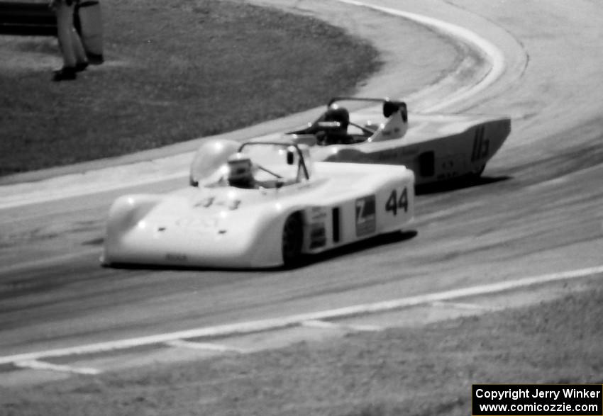 Rusty Pallas' Swift DB-2 and Wendell Miller's Lola T-86/90