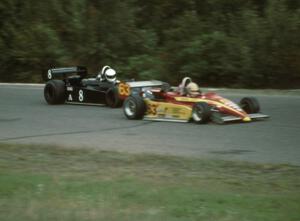 Matt Eskuri's Ralt RT-5 Super Vee and Tom Mangan's Ralt RT-4 ran in Formula Atlantic