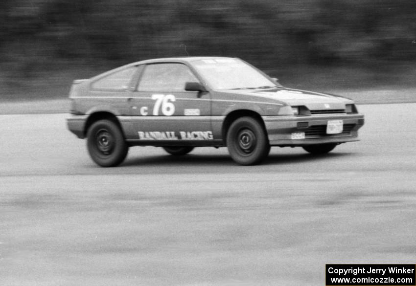 Jack Randall's SSC Honda CRX