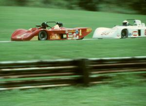 Steve Knapp's Lola T-87/90 holds off John Fergus' Swift DB-2