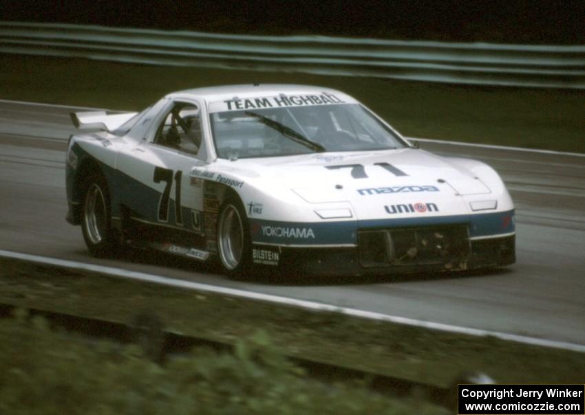 Amos Johnson / Dennis Shaw Mazda RX-7 (GTU)