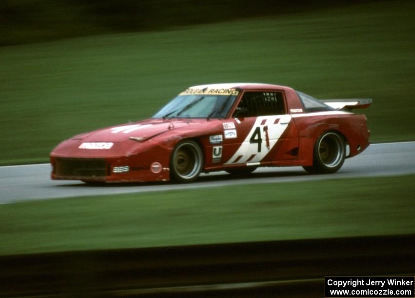 Helmut Silberberger / Dennis Krueger Mazda RX-7 (GTU)