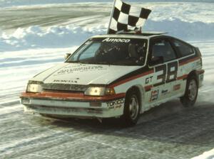 John Dozier / Brian Heitzman in a Honda CRX Si were the winners!