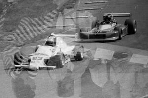 ???'s ??? Formula Continental leads Mike Leary's March 79B Formula Atlantic through turn 9.