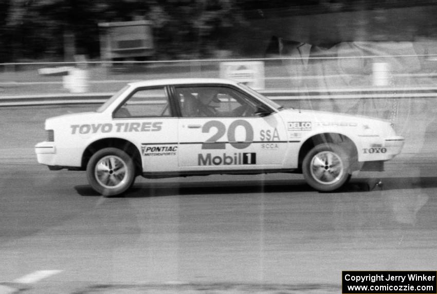 Bill Holcomb's Showroom Stock A Pontiac Sunbird