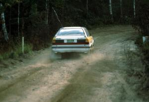 Paul Choinere won his first Ojibwe Pro Rally in 1988. Scott Weinheimer was his co-driver that year.