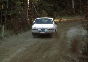 Tom Gillespie found Tim Winker as a last minute co-driver in his SAAB 99 for '88 Ojibwe.